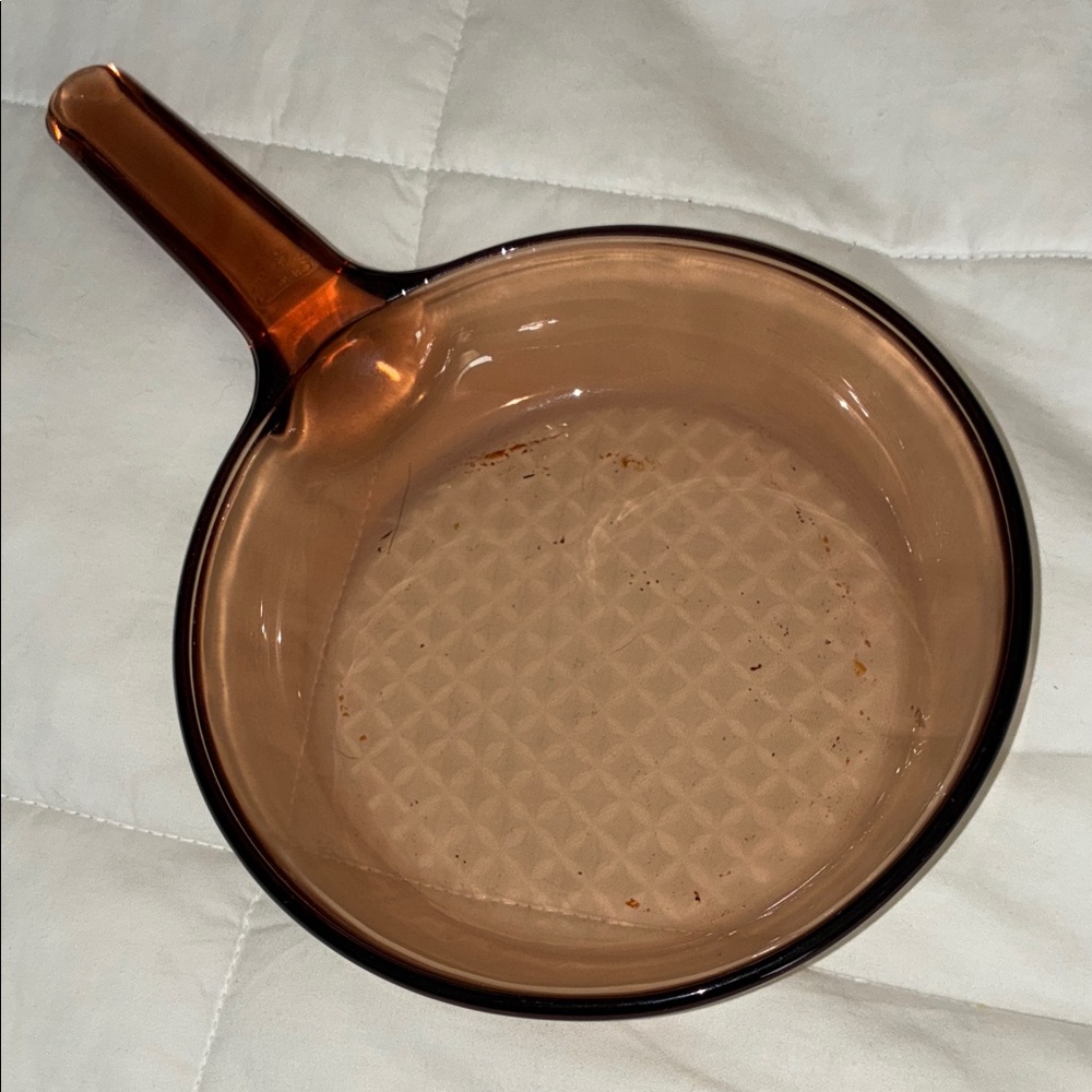 VTG Corning Ware Vision 7-inch waffle bottom Skillet